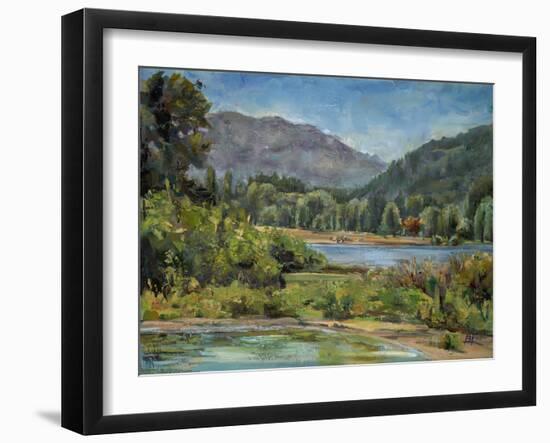 Lake Sammamish State Park-Brooke Borcherding-Framed Art Print