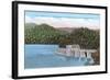 Lake Santeetlah, Great Smoky Mountains-null-Framed Art Print