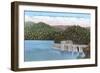 Lake Santeetlah, Great Smoky Mountains-null-Framed Art Print