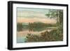 Lake Sapphire, Western North Carolina-null-Framed Art Print