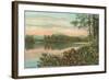 Lake Sapphire, Western North Carolina-null-Framed Art Print