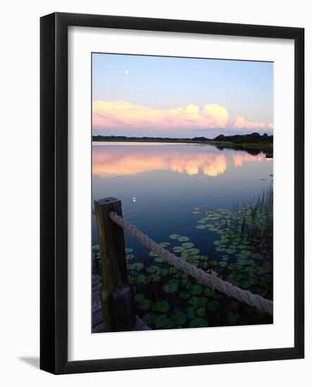 Lake Saunders II-Bruce Nawrocke-Framed Art Print