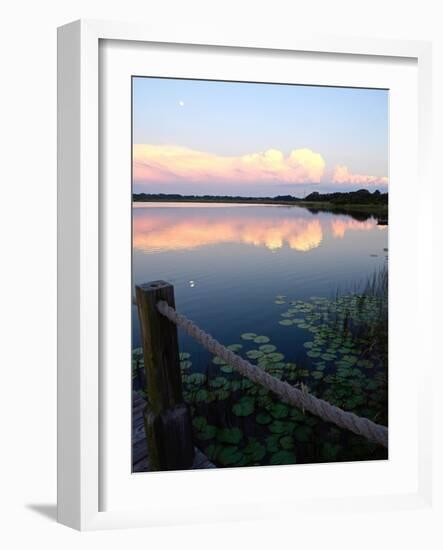 Lake Saunders II-Bruce Nawrocke-Framed Art Print