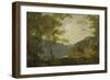 Lake Scene, 1790-Joseph Wright of Derby-Framed Giclee Print