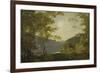 Lake Scene, 1790-Joseph Wright of Derby-Framed Giclee Print