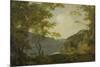 Lake Scene, 1790-Joseph Wright of Derby-Mounted Giclee Print