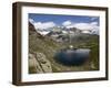 Lake Schwarzsee Near Zermatt, Valais, Swiss Alps, Switzerland, Europe-Hans Peter Merten-Framed Photographic Print