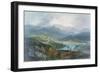 Lake, Scotland, 1801-1802-J. M. W. Turner-Framed Premium Giclee Print