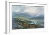 Lake, Scotland, 1801-1802-J. M. W. Turner-Framed Premium Giclee Print