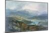 Lake, Scotland, 1801-1802-J. M. W. Turner-Mounted Premium Giclee Print