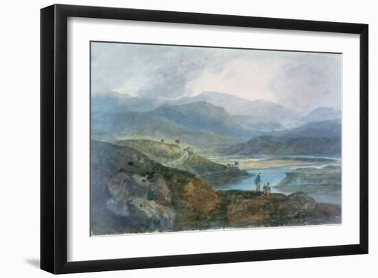 Lake, Scotland, 1801-1802-J. M. W. Turner-Framed Giclee Print