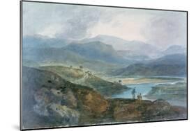 Lake, Scotland, 1801-1802-J. M. W. Turner-Mounted Giclee Print