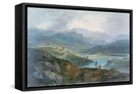 Lake, Scotland, 1801-1802-J. M. W. Turner-Framed Stretched Canvas