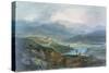 Lake, Scotland, 1801-1802-J. M. W. Turner-Stretched Canvas