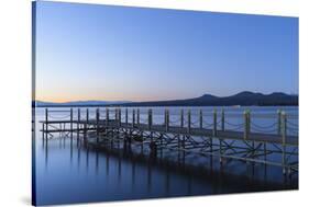 Lake Sevan, early morning, freshwater high-altitude lake, Gegharkunik Province, Armenia, Caucasus, -G&M Therin-Weise-Stretched Canvas