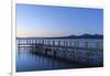 Lake Sevan, early morning, freshwater high-altitude lake, Gegharkunik Province, Armenia, Caucasus, -G&M Therin-Weise-Framed Photographic Print