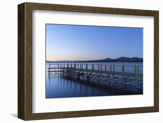 Lake Sevan, early morning, freshwater high-altitude lake, Gegharkunik Province, Armenia, Caucasus, -G&M Therin-Weise-Framed Photographic Print