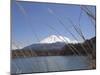 Lake Shoji, with Mount Fuji Behind, Shojiko, Central Honshu, Japan-Simanor Eitan-Mounted Photographic Print