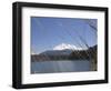Lake Shoji, with Mount Fuji Behind, Shojiko, Central Honshu, Japan-Simanor Eitan-Framed Photographic Print