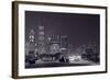 Lake Shore Drive Chicago BW-Steve Gadomski-Framed Photographic Print