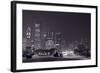 Lake Shore Drive Chicago BW-Steve Gadomski-Framed Photographic Print