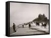 Lake Shore Drive, Lincoln Park, Chicago, Ill.-null-Framed Stretched Canvas