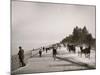 Lake Shore Drive, Lincoln Park, Chicago, Ill.-null-Mounted Photo