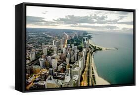 Lake Shore Drive-Muchi-Framed Stretched Canvas