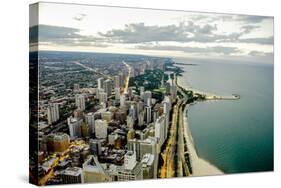 Lake Shore Drive-Muchi-Stretched Canvas