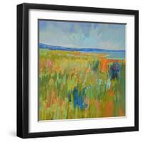 Lake Shore II-Jane Schmidt-Framed Art Print