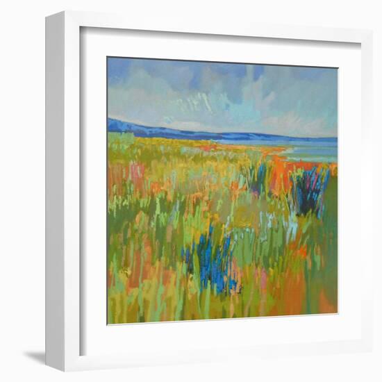 Lake Shore II-Jane Schmidt-Framed Art Print