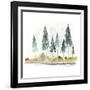 Lake Shore II-June Vess-Framed Art Print