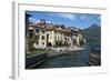 Lake Side, by the Harbour, Rezzonico, Lake Como, Italian Lakes, Lombardy, Italy, Europe-James Emmerson-Framed Photographic Print
