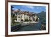 Lake Side, by the Harbour, Rezzonico, Lake Como, Italian Lakes, Lombardy, Italy, Europe-James Emmerson-Framed Photographic Print