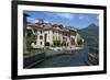 Lake Side, by the Harbour, Rezzonico, Lake Como, Italian Lakes, Lombardy, Italy, Europe-James Emmerson-Framed Photographic Print