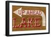 Lake Sign-null-Framed Art Print