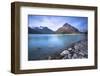 Lake Silvretta Stausee on the pass Bieler Hohe, Austrian Alps, Austria, Europe-Stefan Schurr-Framed Photographic Print