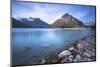 Lake Silvretta Stausee on the pass Bieler Hohe, Austrian Alps, Austria, Europe-Stefan Schurr-Mounted Photographic Print