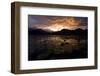 Lake Skadar at Sunset, Lake Skadar National Park, Montenegro, May 2008-Radisics-Framed Photographic Print