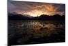 Lake Skadar at Sunset, Lake Skadar National Park, Montenegro, May 2008-Radisics-Mounted Photographic Print