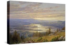 Lake Squam from Red Hill, 1874-William Trost Richards-Stretched Canvas