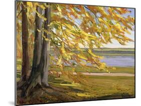 Lake Starnberg-Wilhelm Trubner-Mounted Giclee Print