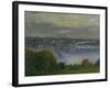 Lake Starnberg-Franz Skarbina-Framed Giclee Print