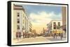 Lake Street, Oak Park, Illinois-null-Framed Stretched Canvas