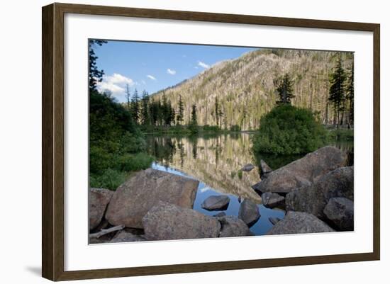 Lake Stuart, Okanogan-Wenatchee National Forest, Washington, USA-Roddy Scheer-Framed Photographic Print