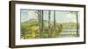 Lake Study (left)-Elissa Gore-Framed Art Print