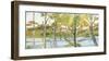 Lake Study (right)-Elissa Gore-Framed Art Print