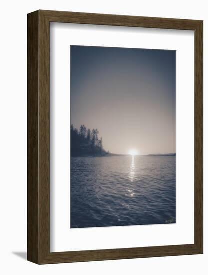 Lake Sunset Wonder-null-Framed Photographic Print