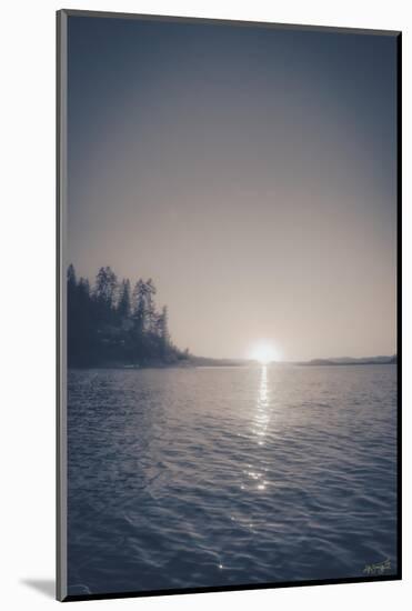 Lake Sunset Wonder-null-Mounted Photographic Print