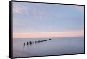 Lake Superior Old Pier II-Alan Majchrowicz-Framed Stretched Canvas